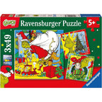 Disney The Grinch Puzzle 3x49 Bitar