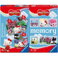 Hello Kitty 3 Pussel + Minne Multipack
