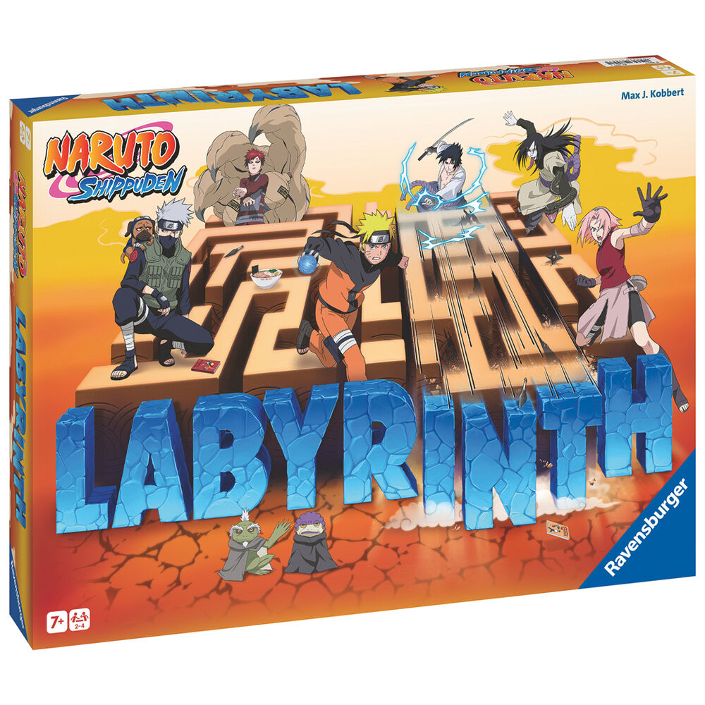 Naruto Shippuden Labyrinth Brädspel