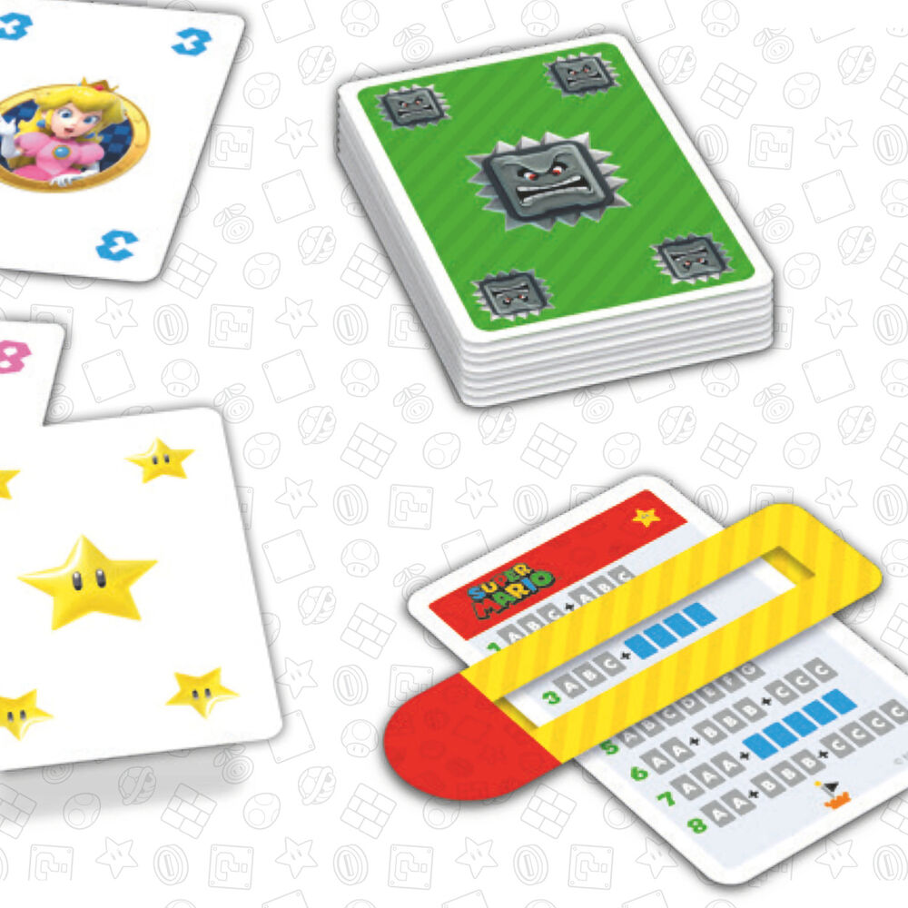 Super Mario Bros Level 8 kortspel