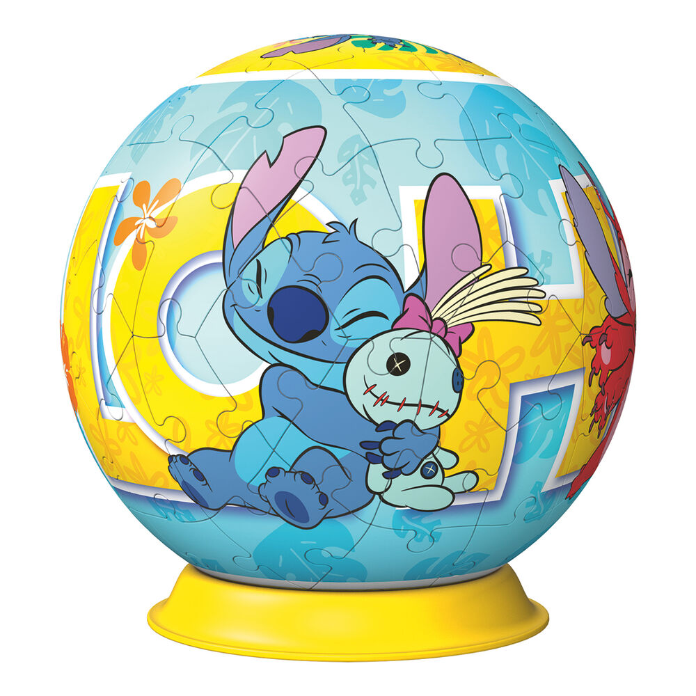 Disney Stitch 3D Pussel 72 Delar