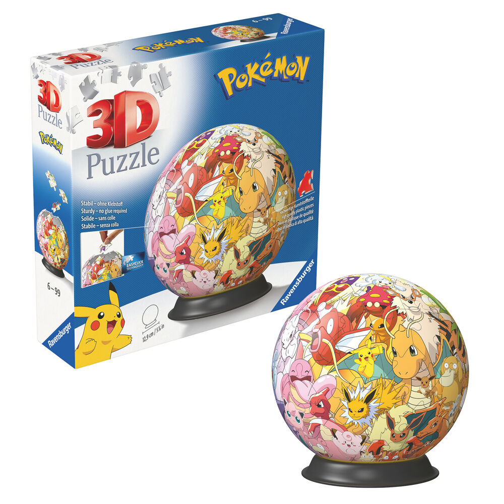 Pokemon 3D Pussel 72 Delar