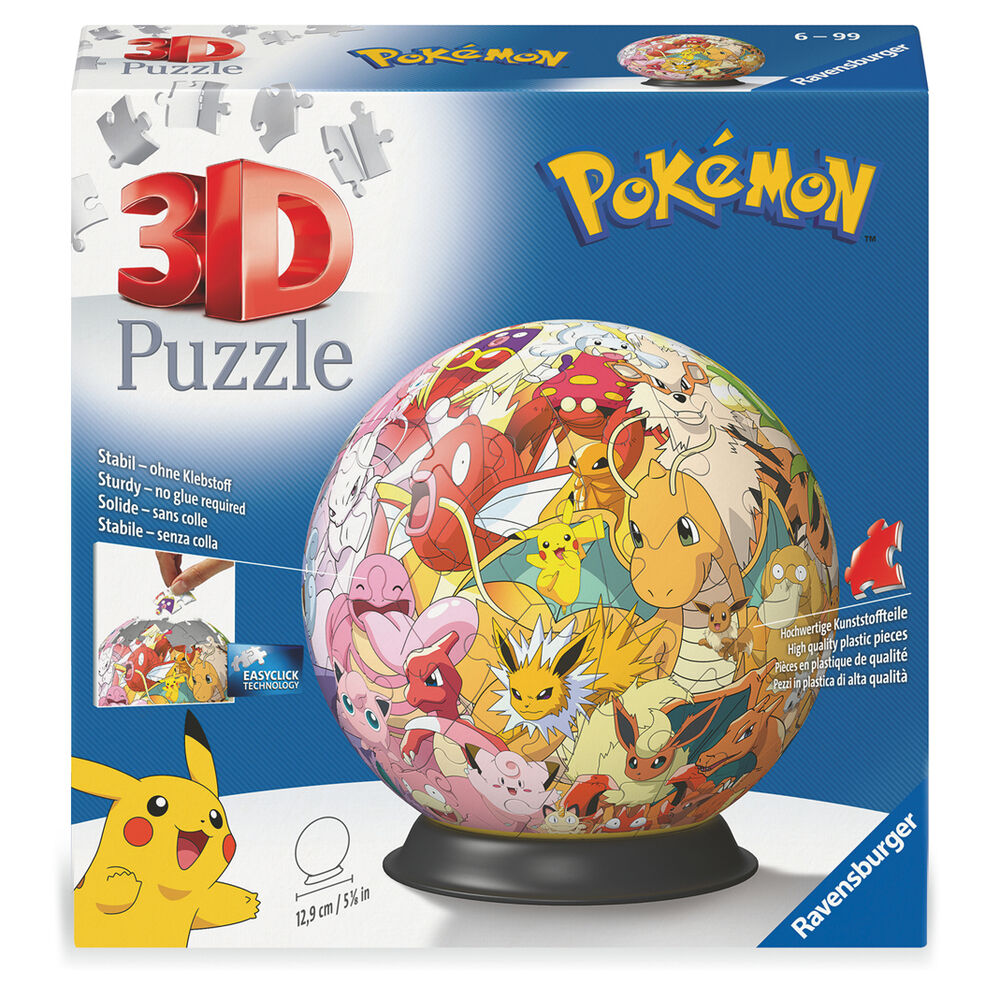Pokemon 3D Pussel 72 Delar