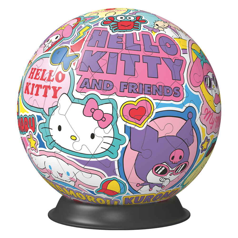 Hello Kitty 3D Pussel 72 Delar