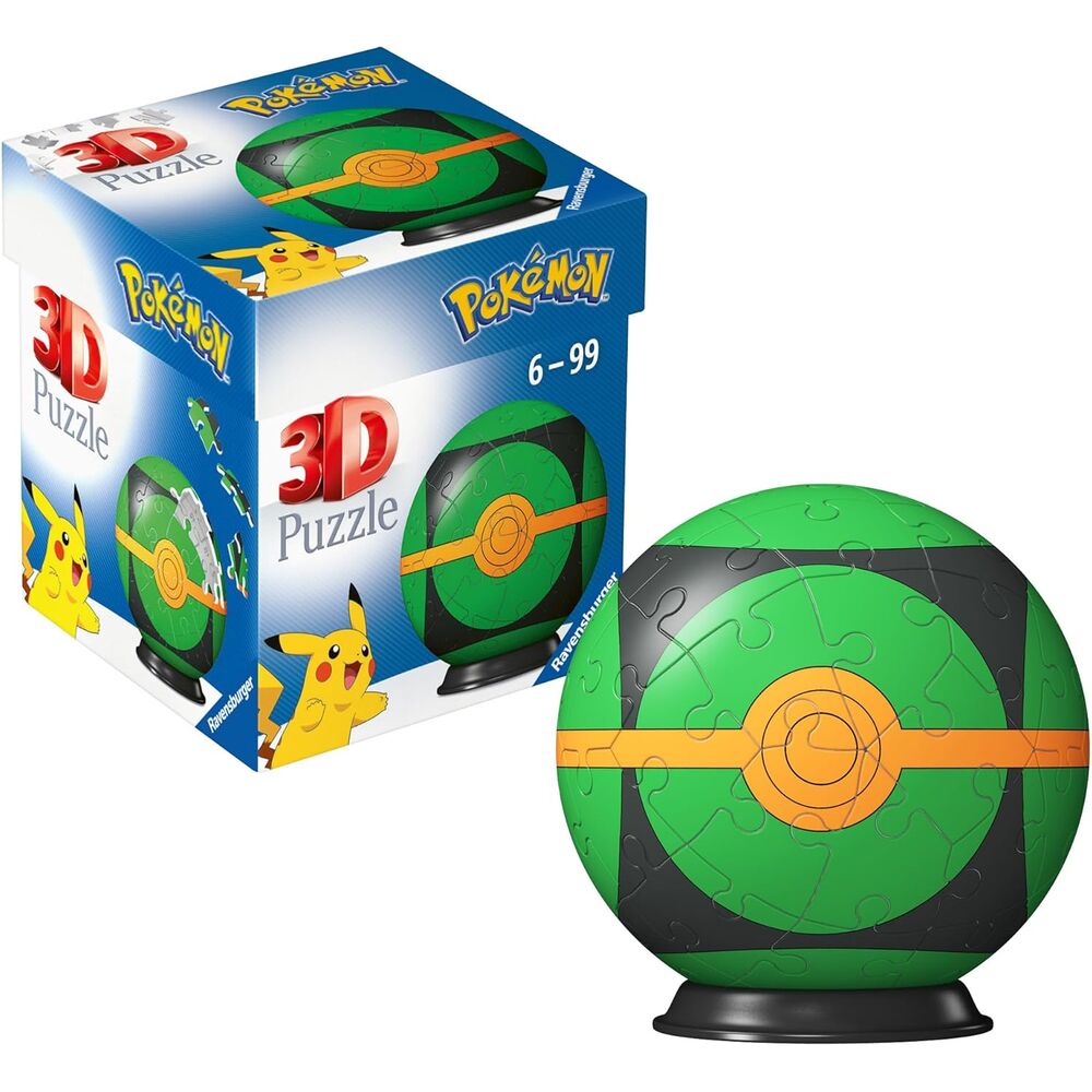Pokemon Poke Ball 3D pussel 54 delar