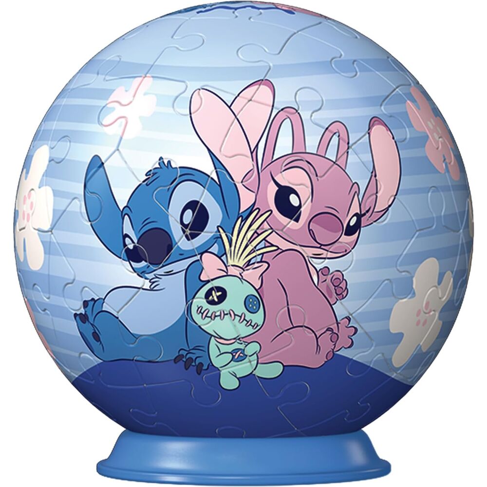 Disney Stitch & Angel 3D Pussel 54 Bitar