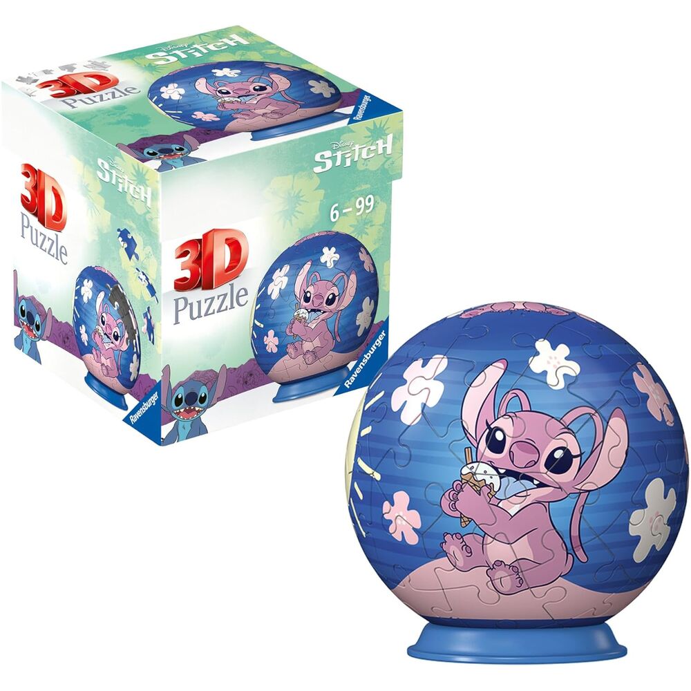 Disney Stitch Angel 3D pussel 54 bitar