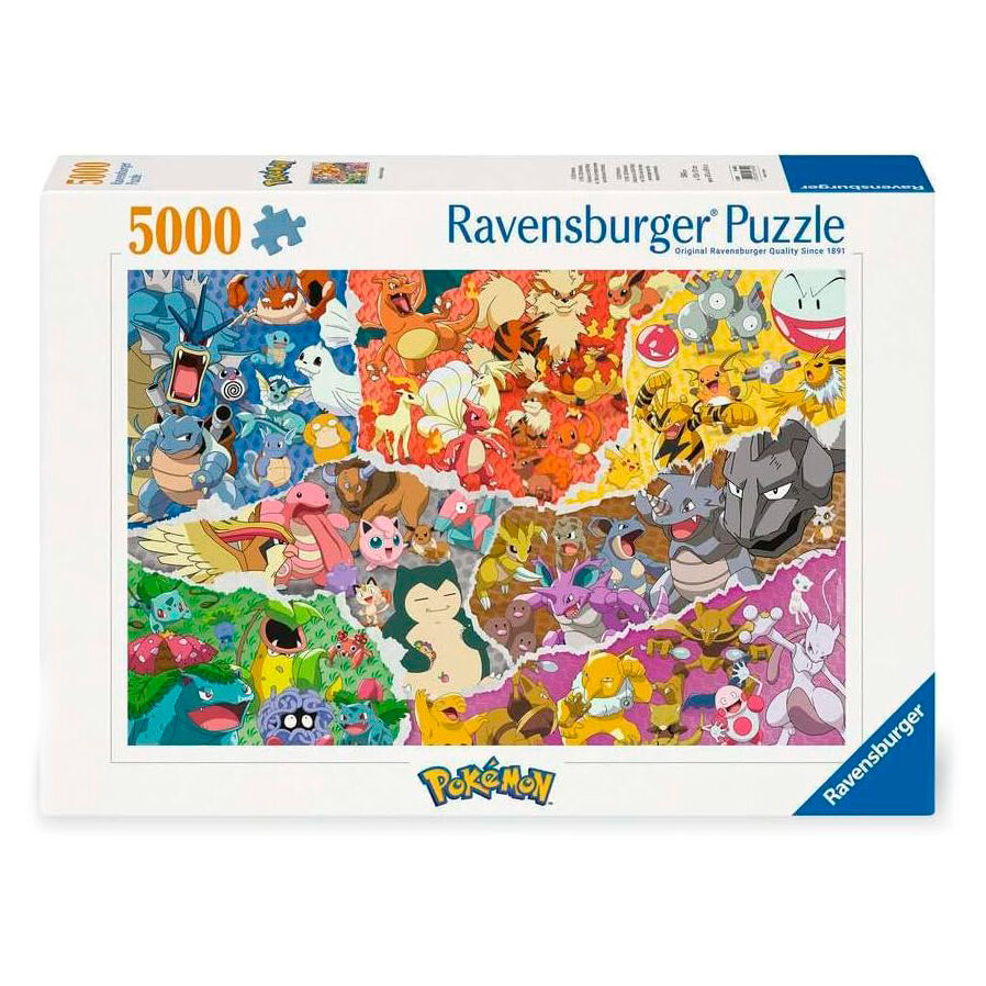 Pokémon Pussel 5000 Bitar