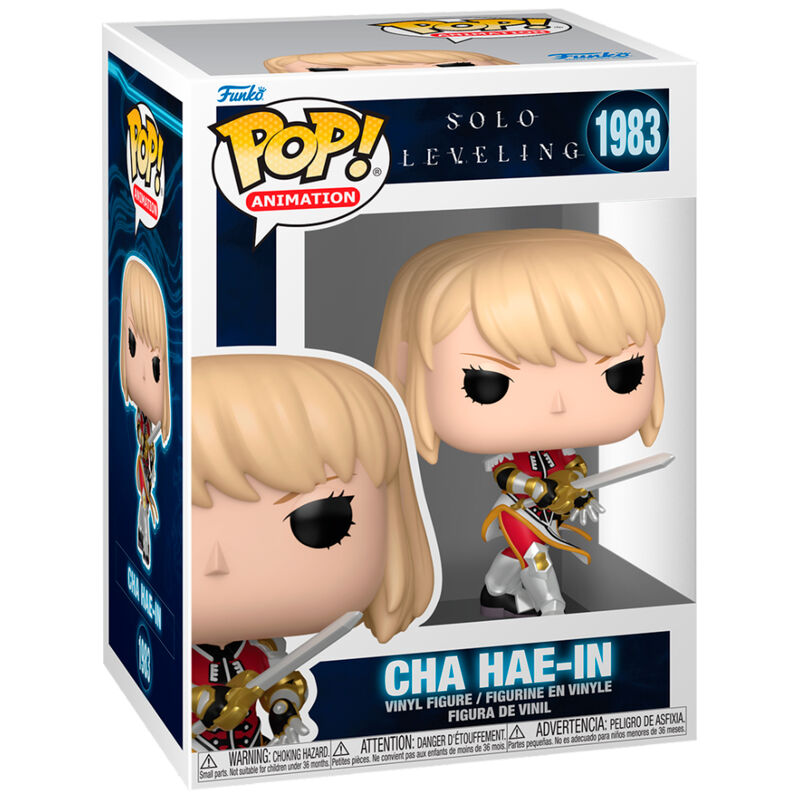 POP Figur Solo Leveling Cha Hae-In - 9cm Funko POP i Presentförpackning