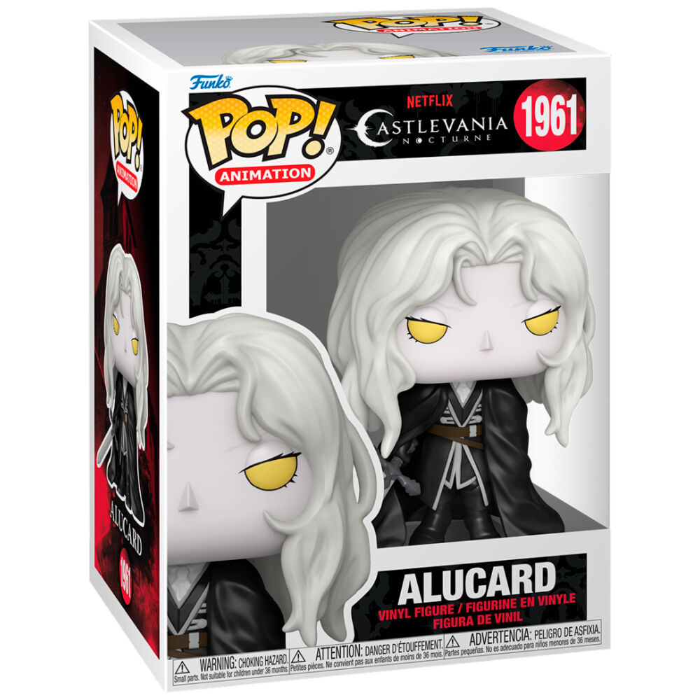 POP Figur Castlevania Nocturne Alucard - Samlarobjekt i Presentask