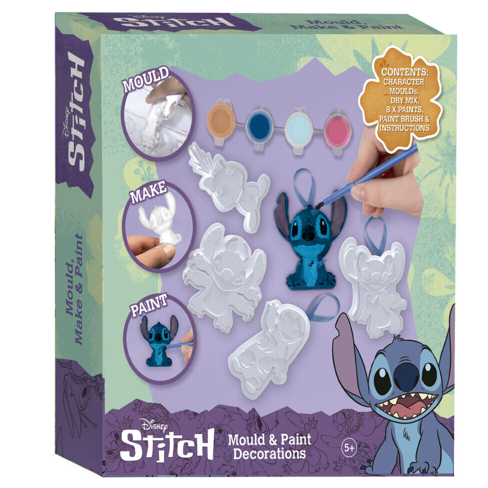 Disney Stitch Forme och Måla Dekorationer