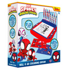 Marvel Spidey Roll & Go Färgläggningsstation