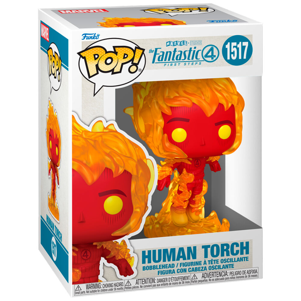Funko POP Figur Marvel The Fantastic 4 Human Torch 9cm