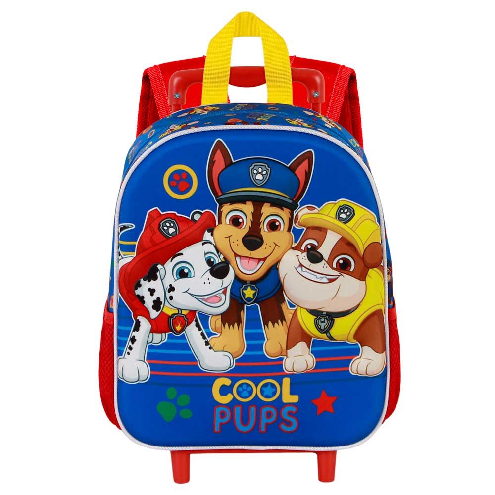 Paw Patrol Cool 3D Ryggsäck med Hjul 34cm
