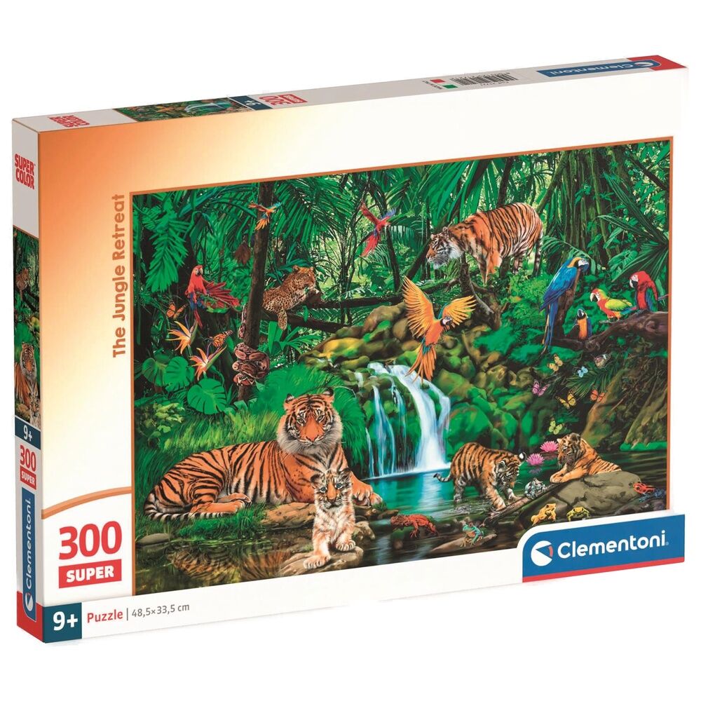 The Jungle Retreat Super Puzzle 300 Bitar