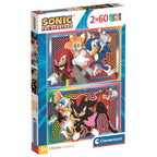 Sonic the Hedgehog Puzzle 2x60 bitar