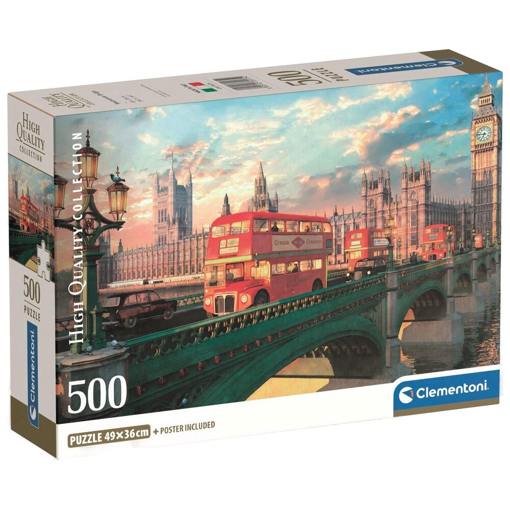 Högkvalitativ Westminster Bridge pussel 500 bitar