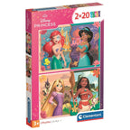 Disney Princess pussel 2x20 bitar