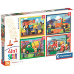 Busy at Work pussel 12+16+20+24 bitar