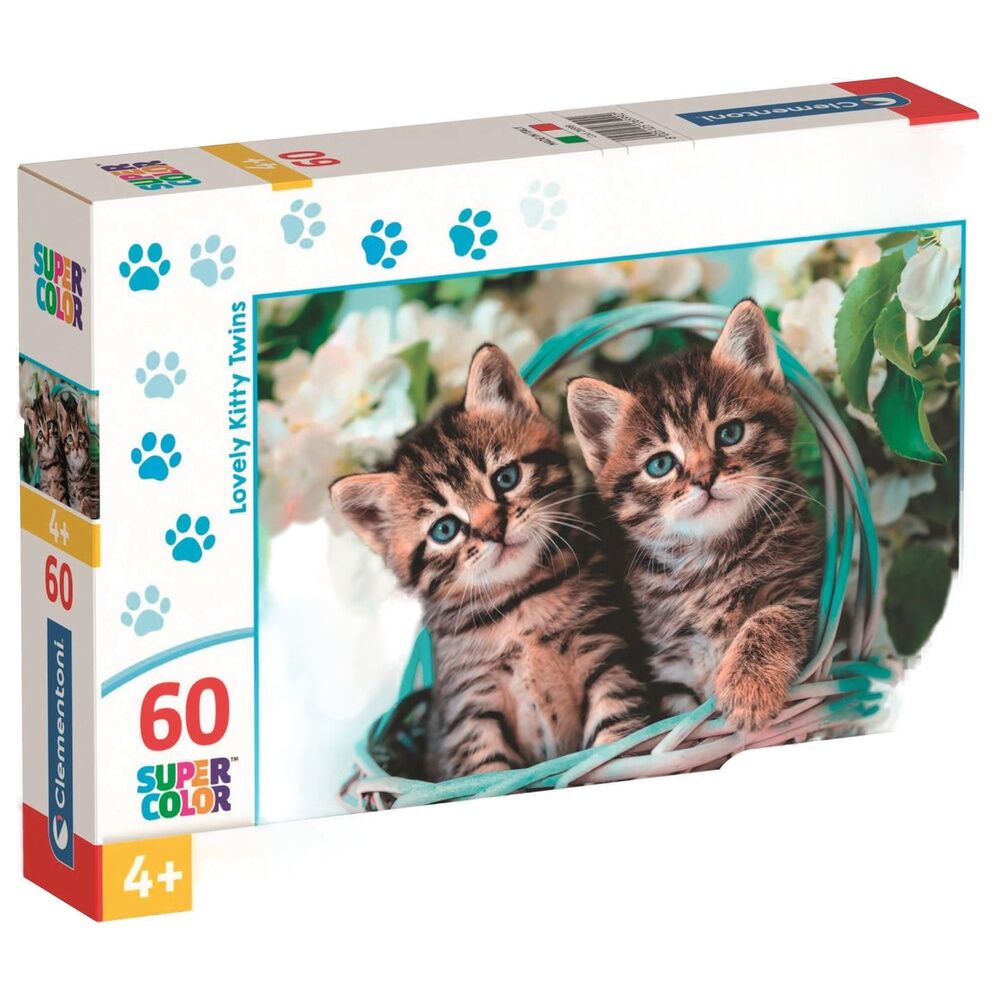 Lovely Kitty Twins Pussel 60 Bitar