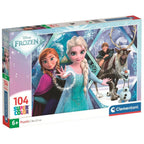 Disney Frozen Pussel 104 Bitar