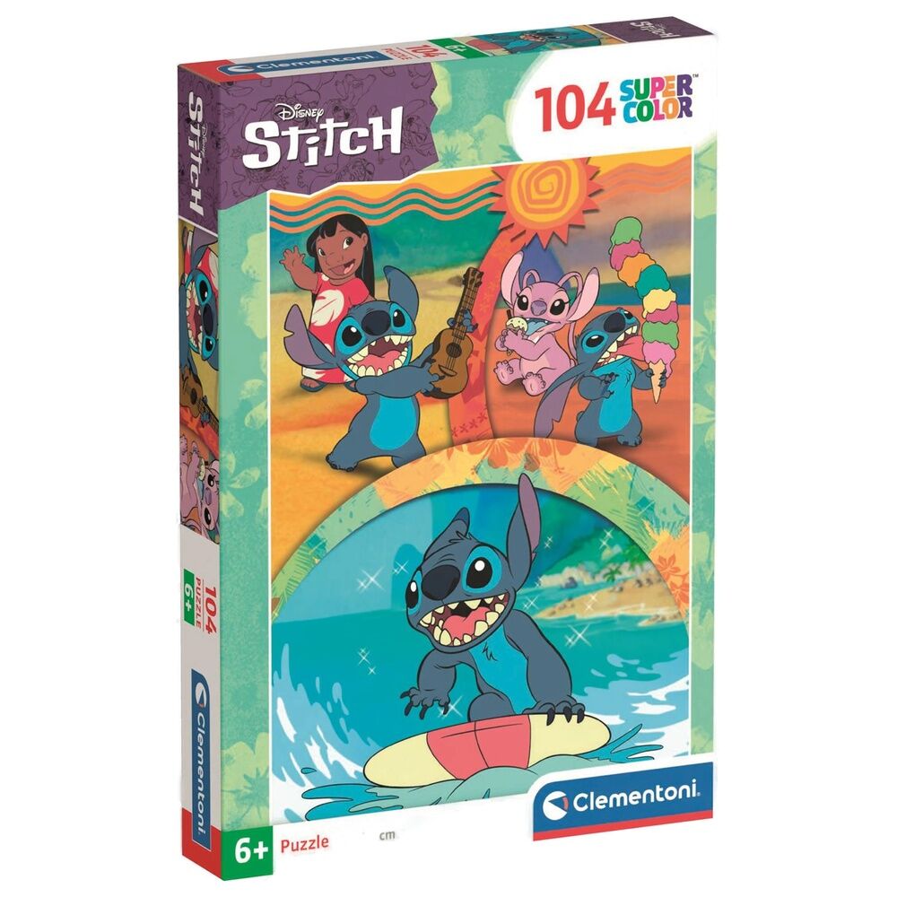 Disney Stitch Pussel 104 Bitar
