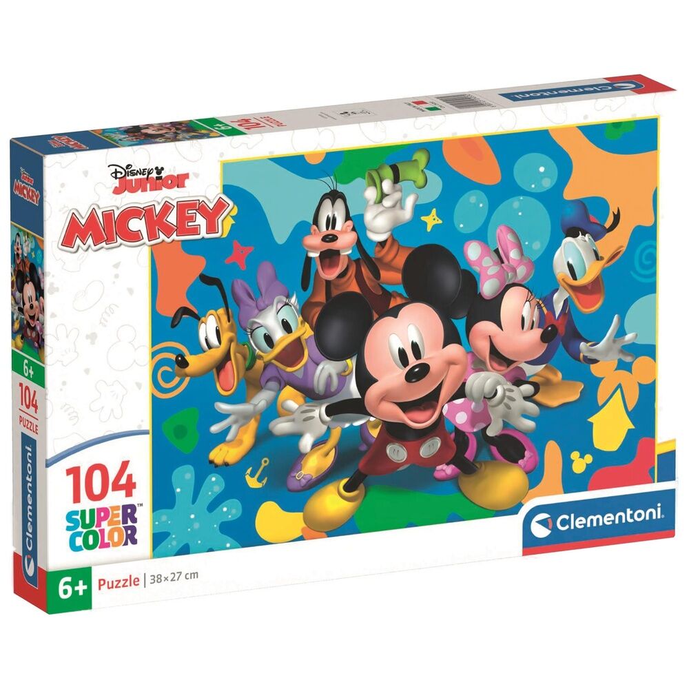 Disney Mickey och Vänner Pussel 104 Bitar