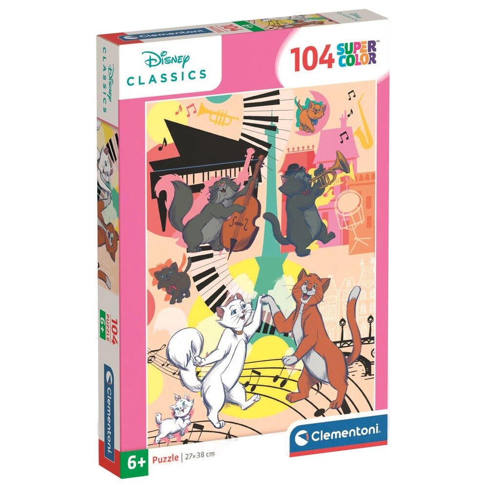 Disney The Aristocats Pussel 104 Bitar
