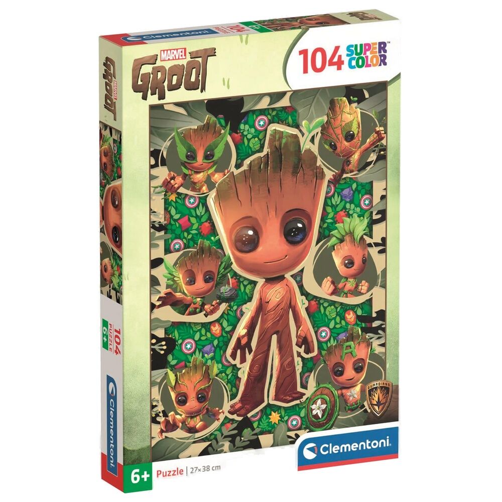 Marvel I Am Groot Pussel 104 Pusselbitar