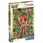 Marvel I Am Groot Pussel 104 Pusselbitar