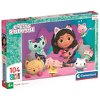 Gabbys Dockhus Pussel 104 Delar