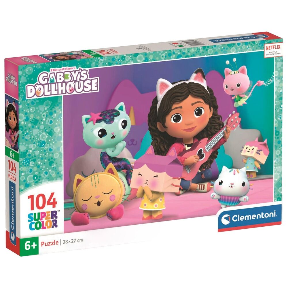 Gabbys Dockhus Pussel 104 Delar