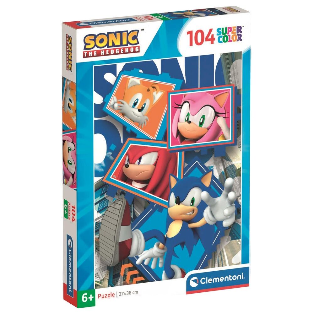 Sonic the Hedgehog Pussel 104 Bitar