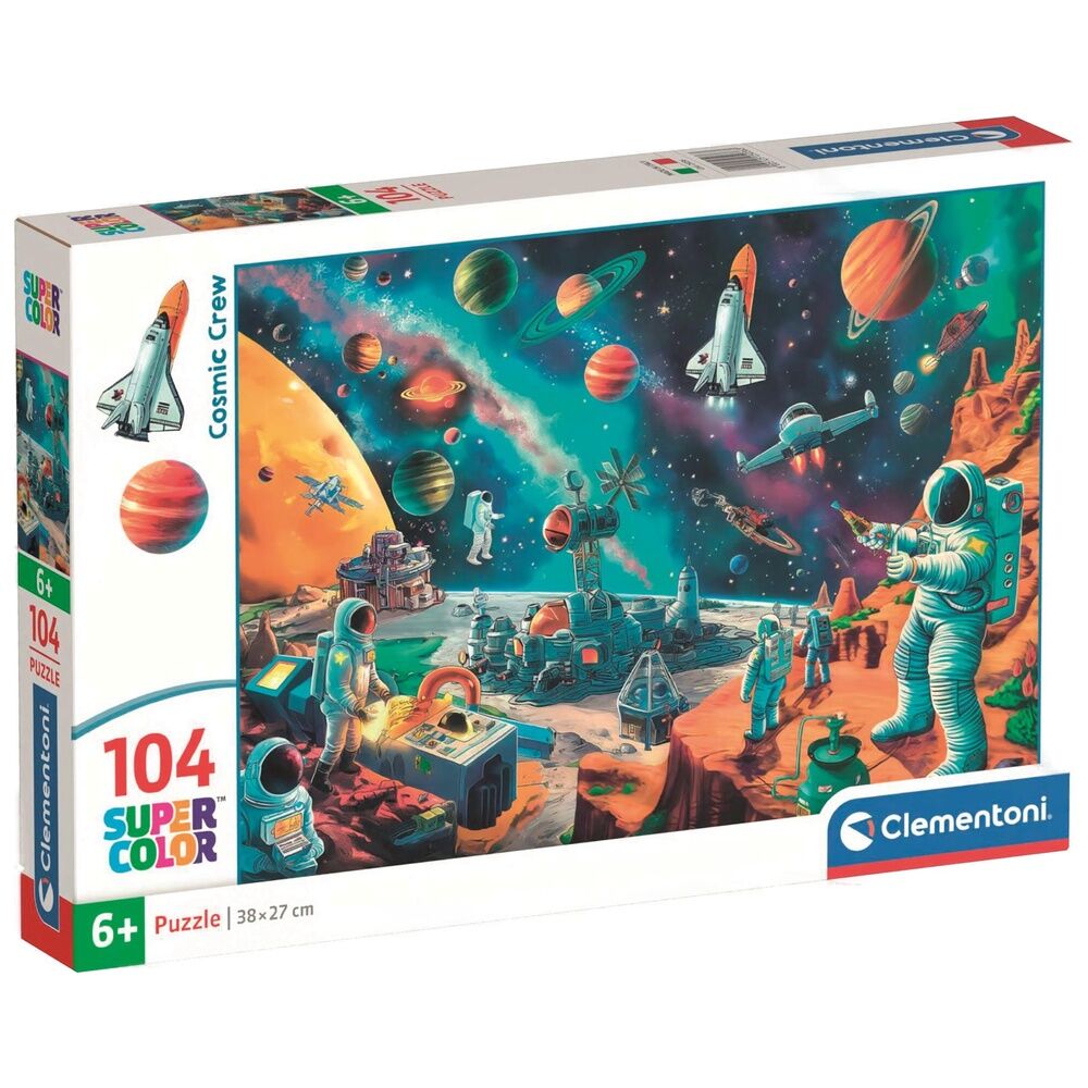 Tripulacion Cosmica Puzzle 104 Delar - En Fantastisk Rymdupplevelse