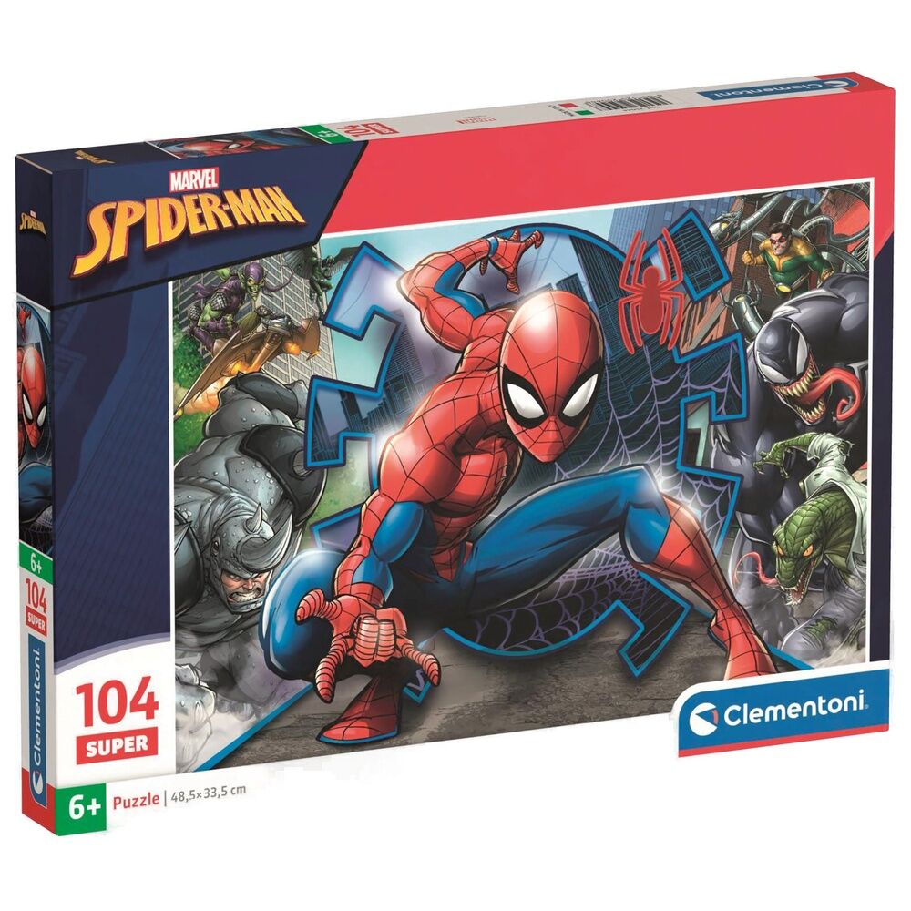 Marvel Spiderman Super Puzzle 104 bitar