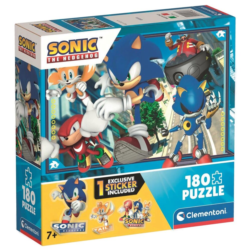 Sonic the Hedgehog pussel 180 delar