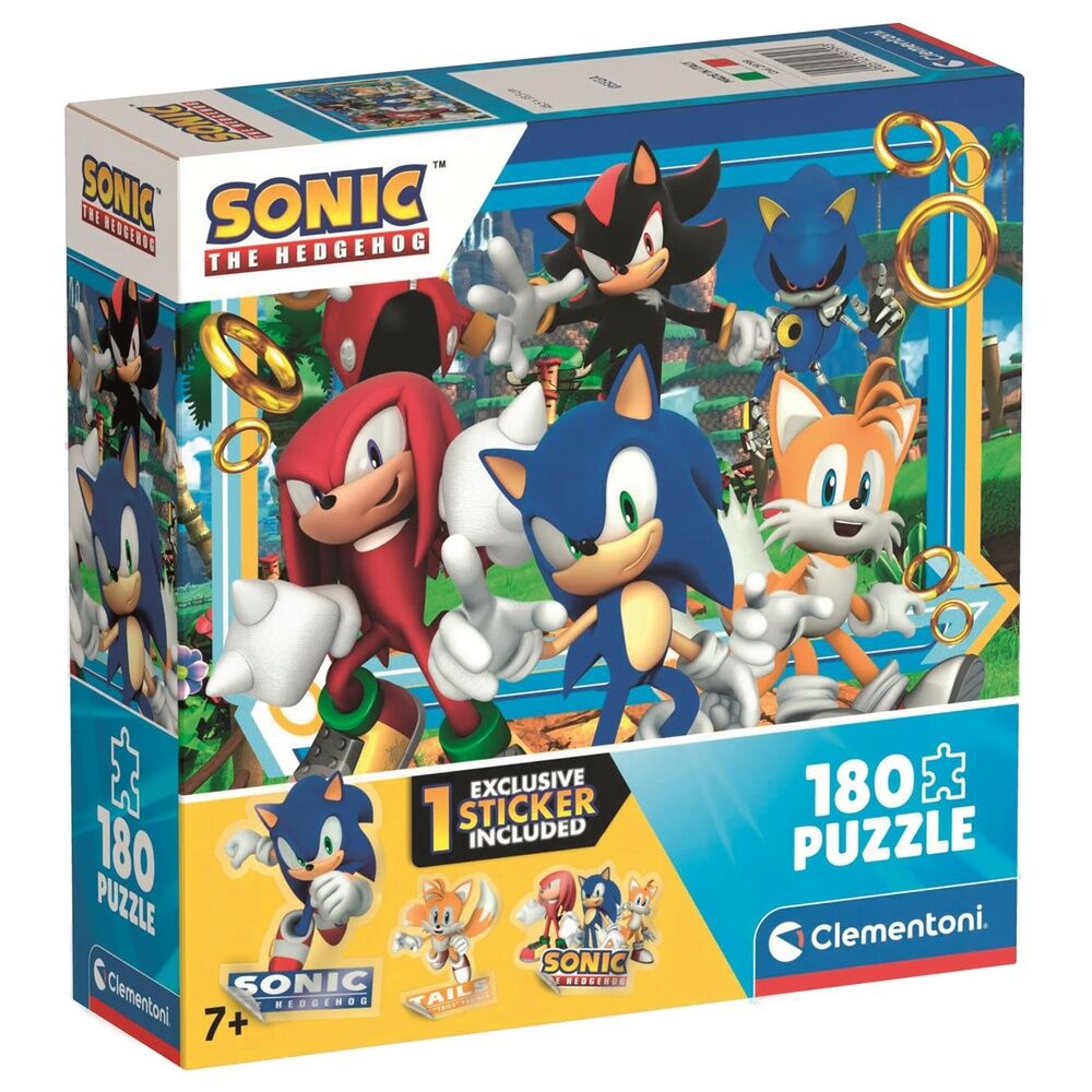 Sonic the Hedgehog Pussel 180 Pusselbitar