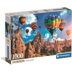 Högkvalitativa Ballonger i Cappadocia Pussel 1000 bitar