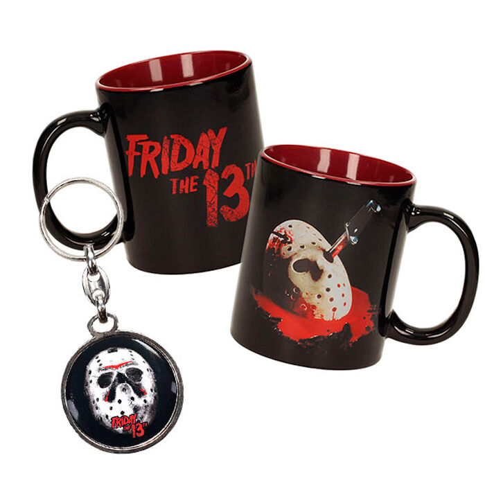 Friday the 13th Mug + Metal Nyckelring