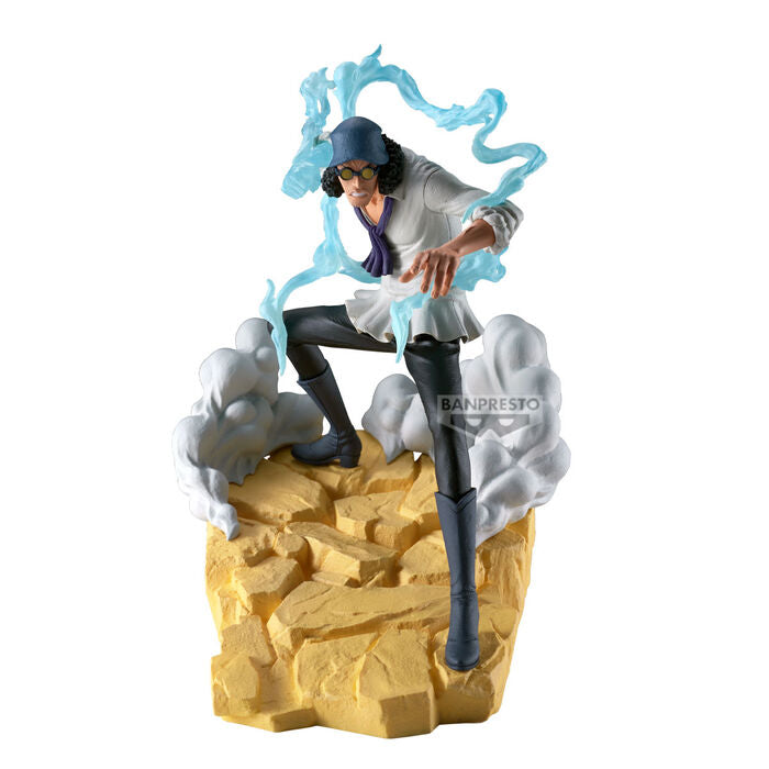 One Piece Senkozekkei Kuzan Figur 17cm - Samlarobjekt av hög kvalitet