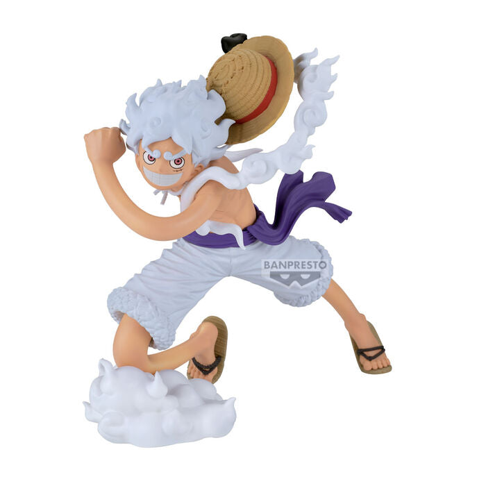 One Piece Monkey D. Luffy Gear 5 Grandista Figur 22 cm