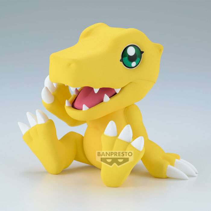 Digimon Adventure Agumon vol.2 Sofvimates figur 9cm