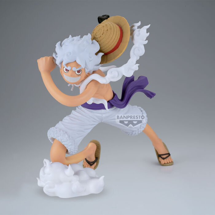 One Piece Monkey D. Luffy Gear 5 Grandista Figur 22 cm