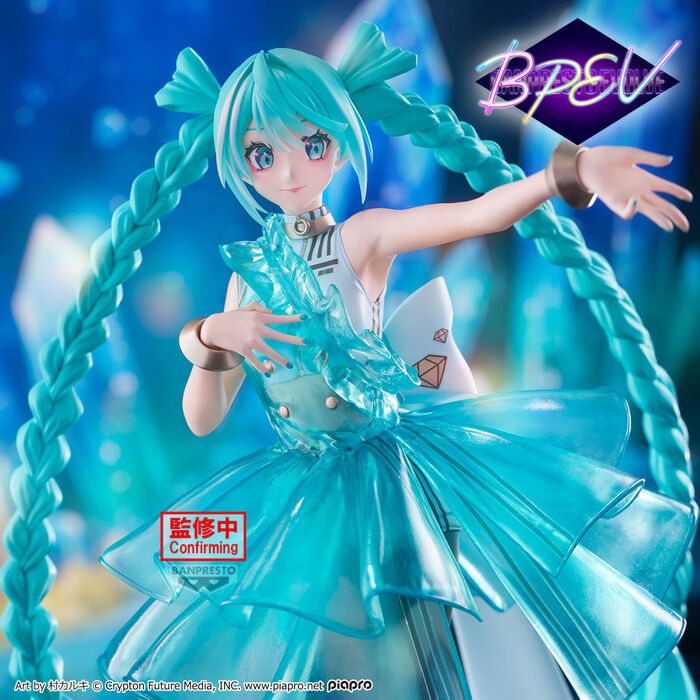 Hatsune Miku EmeraldGem Clearluxe Figur 28cm