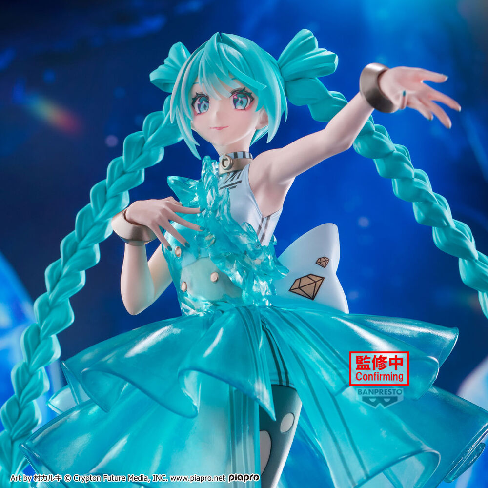 Hatsune Miku EmeraldGem Clearluxe Figur 28cm