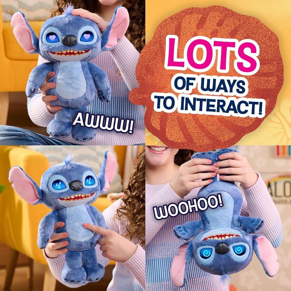 Disney Stitch interaktivt gosedjur 30cm