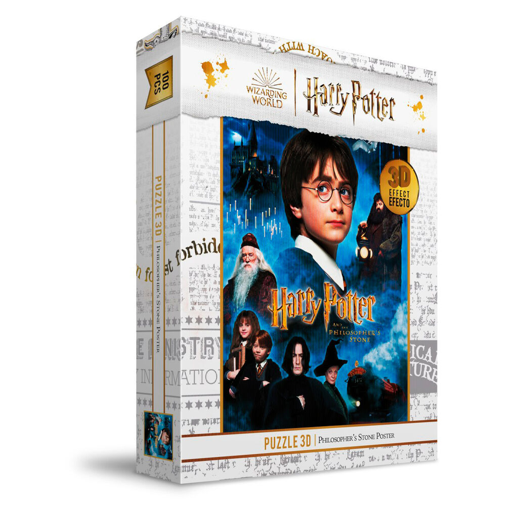 Harry Potter Filosofiska Sten Pussel 100 Bitar