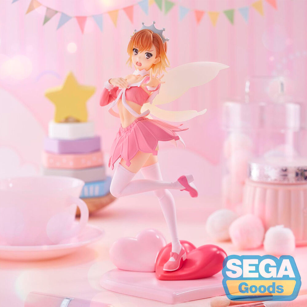 Certain Scientific Railgun Mikoto Misaka Great Spirit Maid Luminasta Figur 20cm