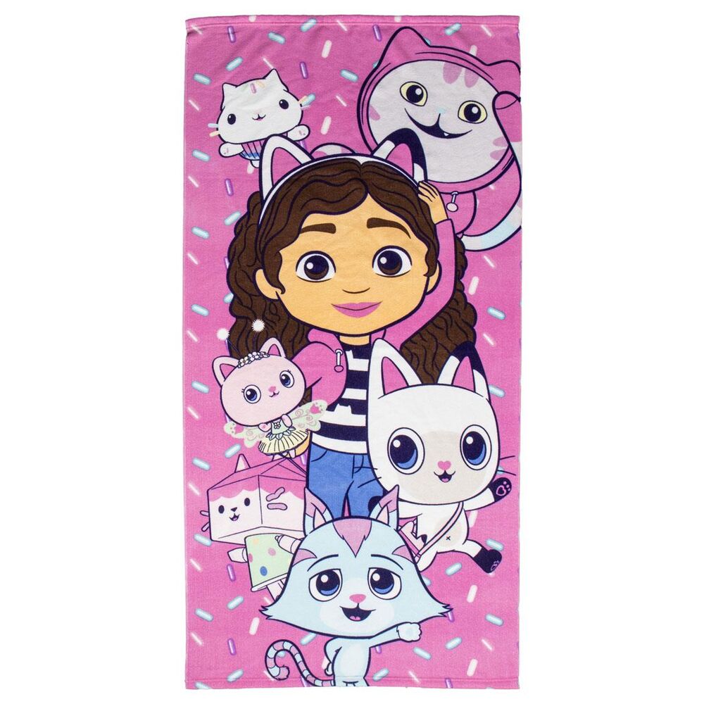 Gabbys Dockhus Set: Handduk, Väska och Kapsy