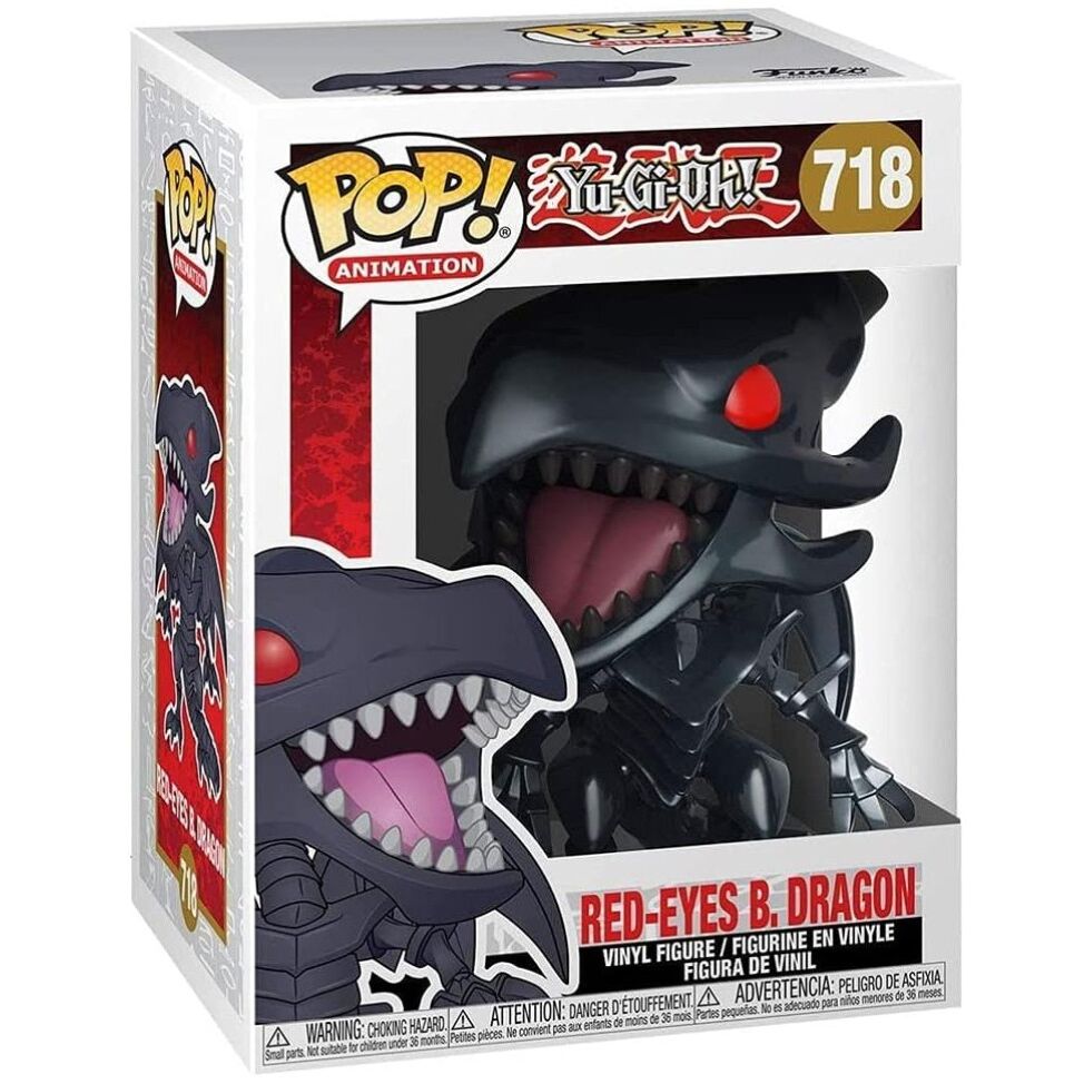 Funko POP Yu-Gi-Oh Red-Eyes Black Dragon Figur